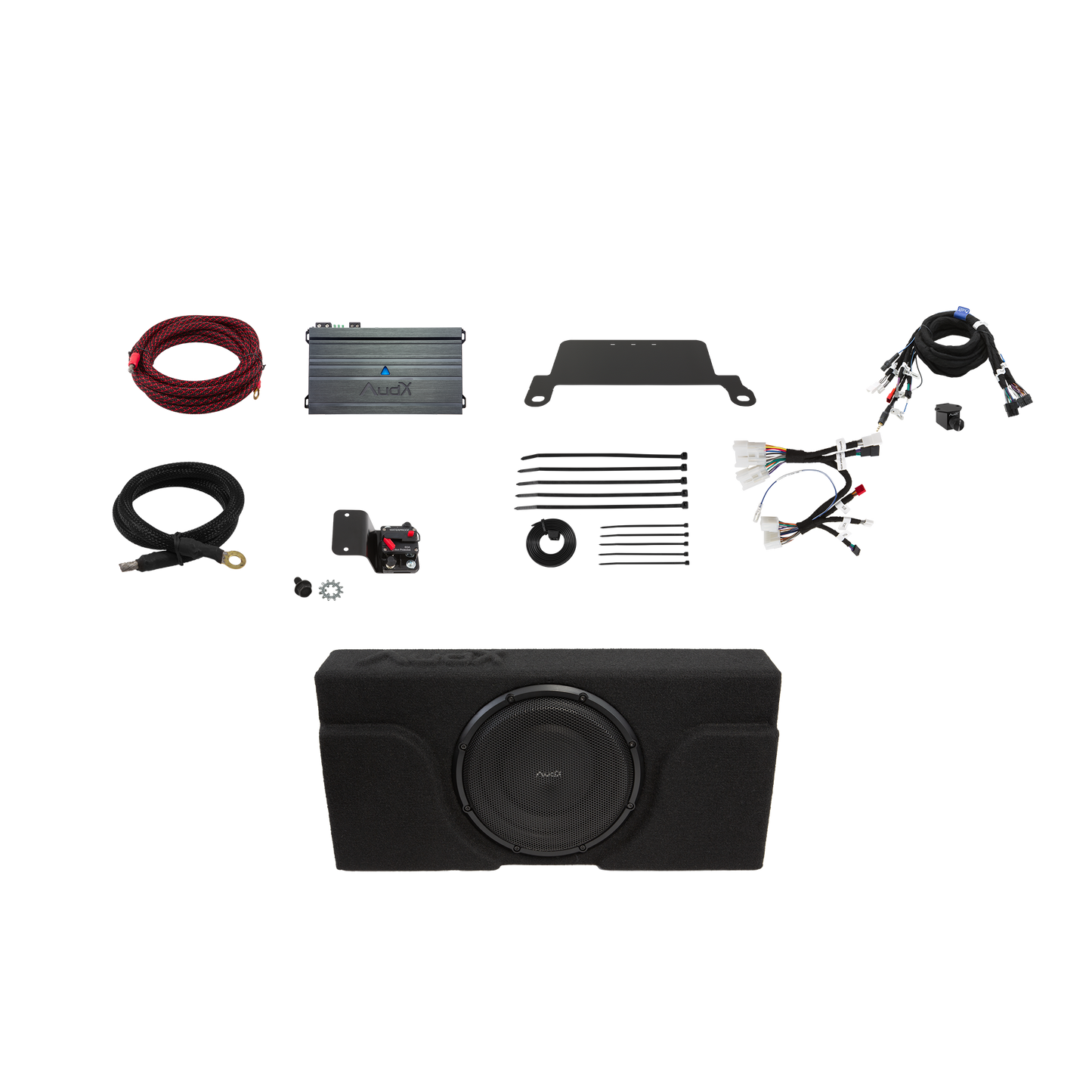 2016 - 2018 Toyota Tacoma Plug and Play Amplifier/Subwoofer combo by AudX