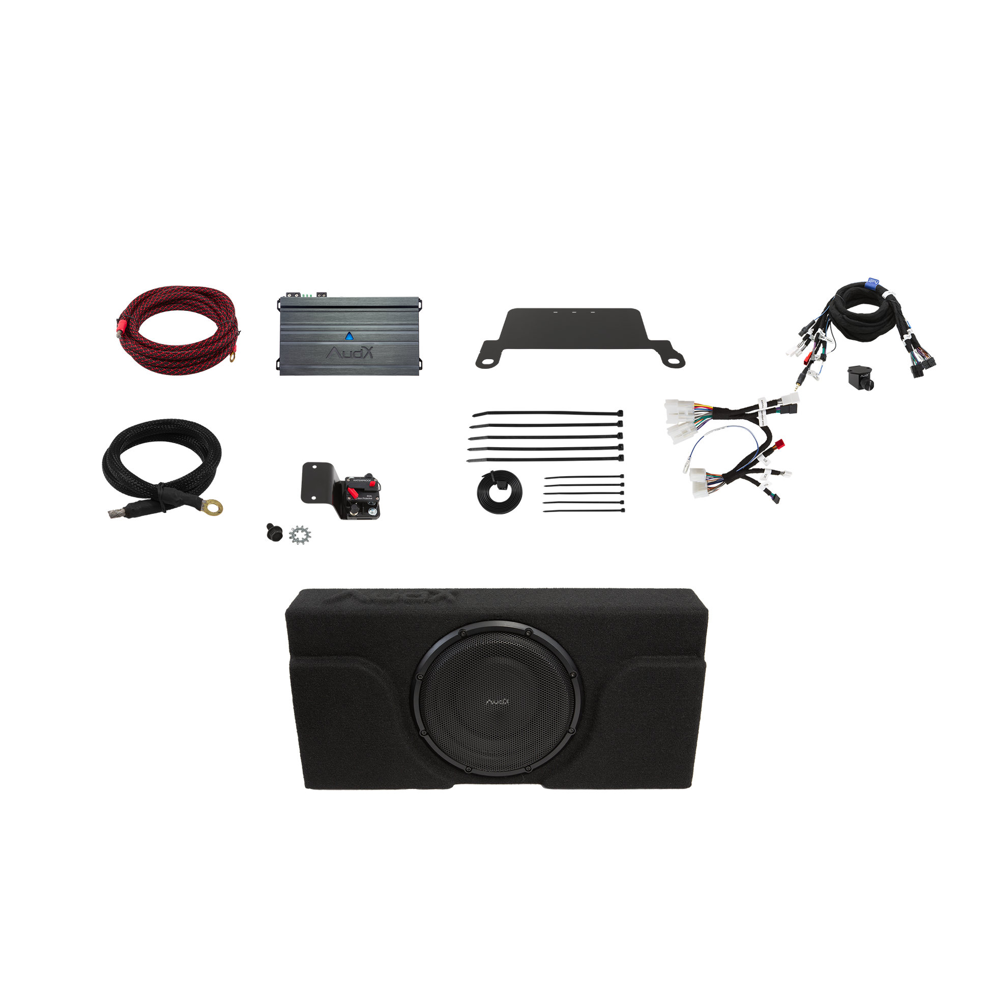 2016 - 2018 Toyota Tacoma Plug and Play Amplifier/Subwoofer combo by AudX