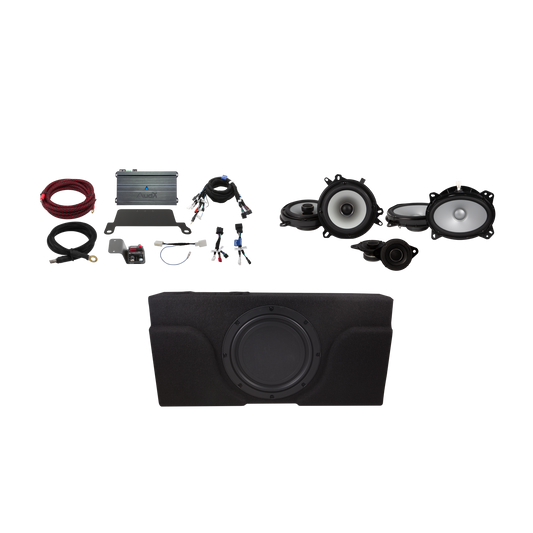 TCM2023PRO Complete Sound System Upgrade Package - 2020-2023 Toyota Tacoma 4-Door (Non-JBL)