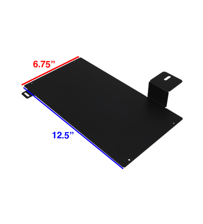 BKT-TCM24U | 2024 - Up Toyota Tacoma  under driver's seat amplifier mounting bracket