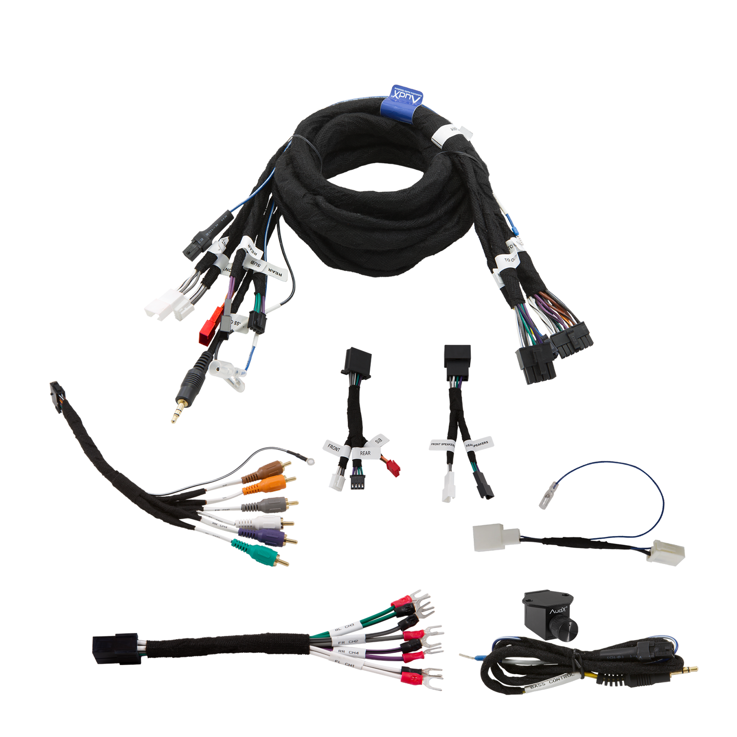 EZAIKF-FRN2024 | 2020 - 2024 TOYOTA 4RUNNER 5/6 CHANNEL PLUG & PLAY AMPLIFIER WIRING KIT