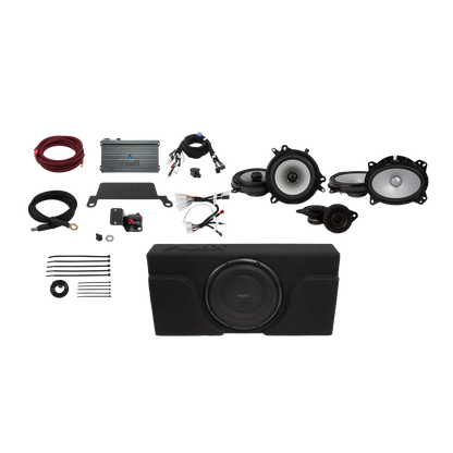 TCM1619PRO Complete Sound System Upgrade Package - 2016-2019 Toyota Tacoma 4-Door (Non-JBL)