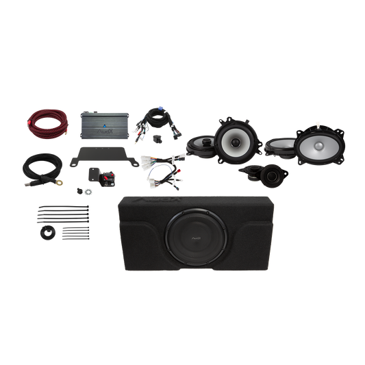 TCM1619PRO Complete Sound System Upgrade Package - 2016-2019 Toyota Tacoma 4-Door (Non-JBL)