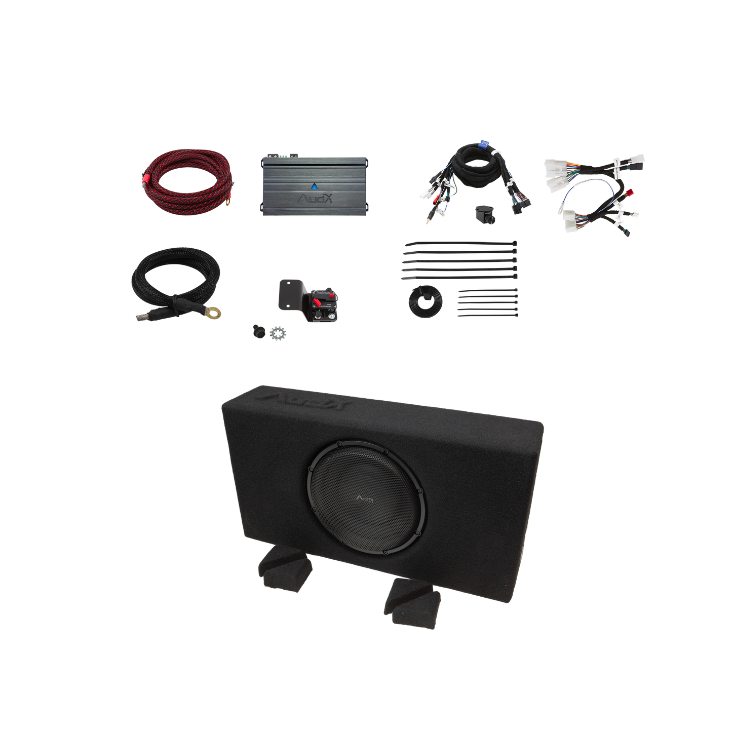 TY8719ASC | 1987 - 2019 TOYOTA AMPLIFIER SUBWOOFER COMBO UPGRADE