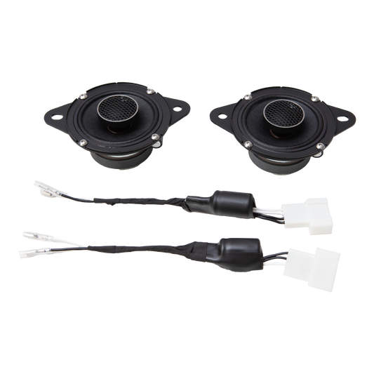 TYS323D - 3-inch Coaxial 2-Way Plug and Play Speakers for select 2016 - 2023 Toyota Vehicles