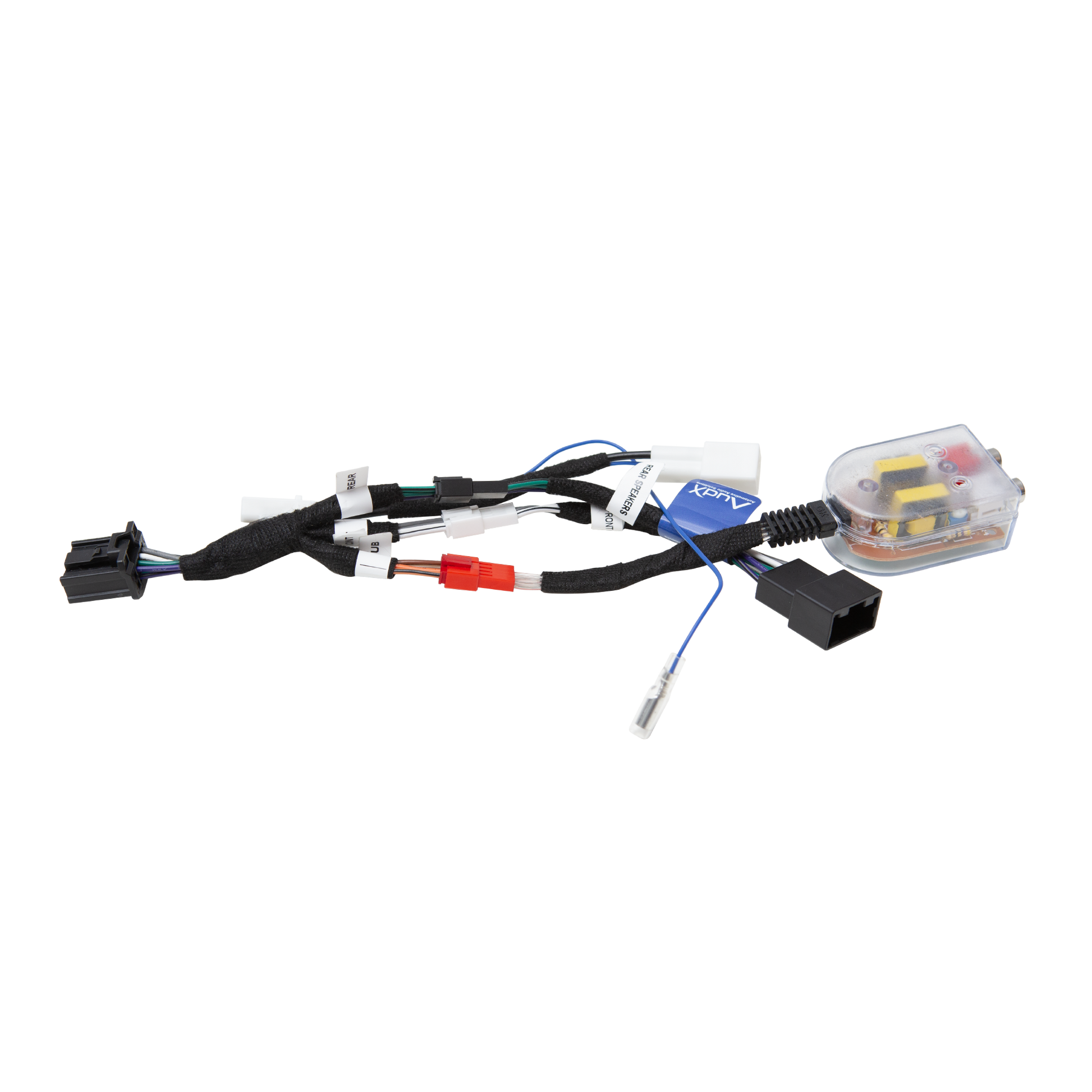 2022 - Up Toyota OEM Radio Plug and play T-Harness with line output converter. Provides a remote turn-on signal and low level audio line output for subwoofer amplifier.&nbsp;

Compatible with Toyota:

2025 - Up 4Runner
2022 - Up Avalon
2024 - Up Camry
2023 - Up Corolla
2024 - Up Prius
2024 - Up RAV4
2023 - Up Sienna
2024 - Up Tacoma
2022 - Up Tundra
2023 - Up Highlander